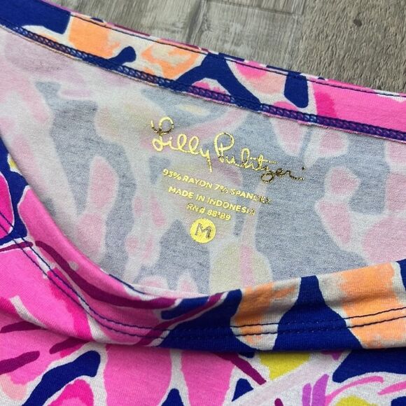 Lilly Pulitzer Brilliant Blue Catch and Release Sophie Dress - Picture 5 of 14